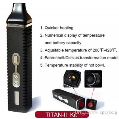 Vaporizador de ervas titan 2