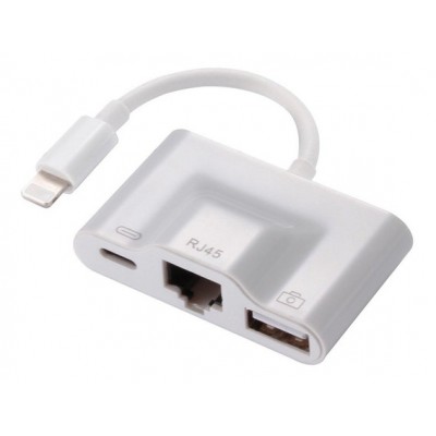 Adaptador/ rj45 Ethernet lan / USB / Lightning